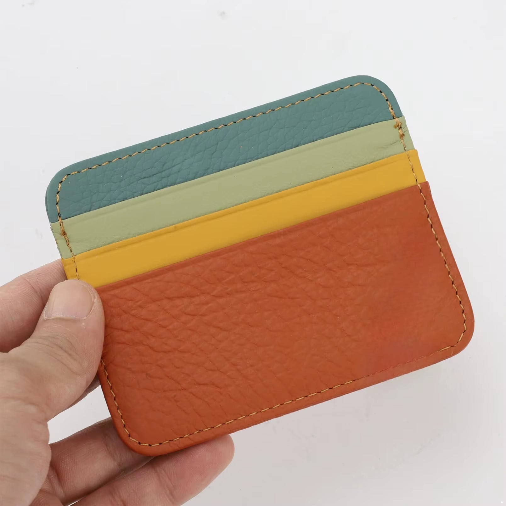 Ultra Thin Credit Card Holder, Wallet, Small Business Card Holder, 6 Card Slots